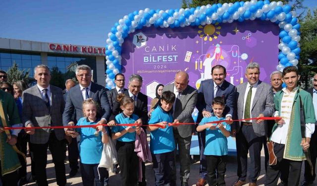 ’Canik Bilim ve Teknoloji Festivali’ başladı