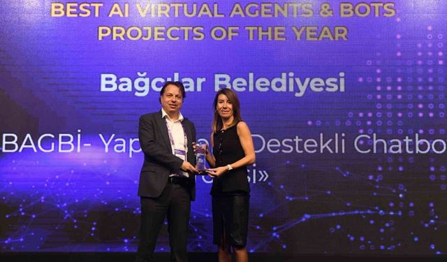 Bağcılar Belediyesi’nin BAGBİ YZ Destekli Sohbet Robotu ödül kazandı