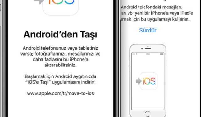 Android'den iPhone'a nasıl geçilir?