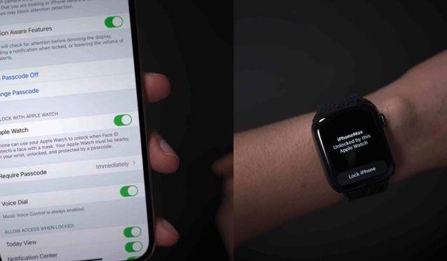 Apple, yüz maskesi ile yüz tanıma sorununu Apple Watch aracılığıyla çözecek