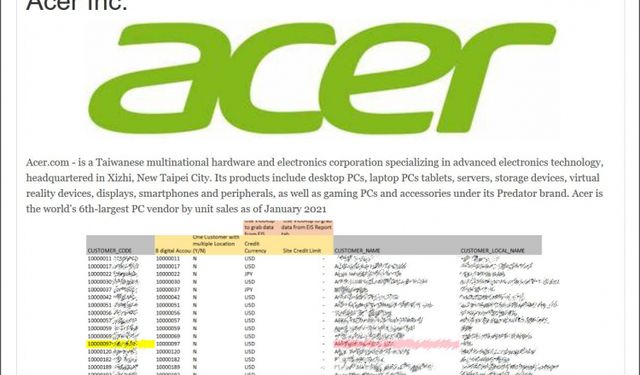 Bilgisayar korsanlarından Acer'e yüzde 20 indirim!