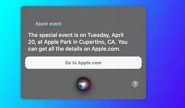 Merakla beklenen Apple etkinliğinin tarihini Siri açıkladı!