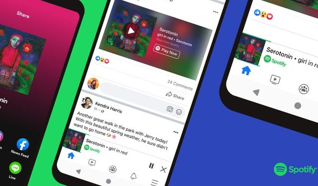 Spotify artık Facebook uygulaması ile entegre çalışacak!