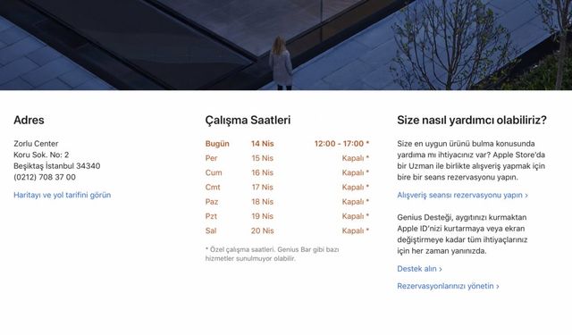 Apple Store Türkiye mağazaları kapatıldı!