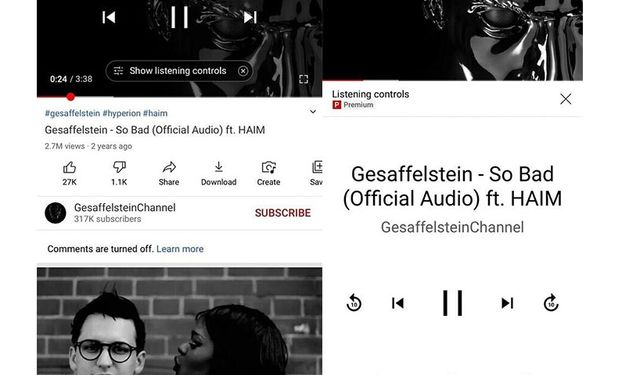 Müzik tutkunlarına özel! YouTube yeni bir arayüz test ediyor