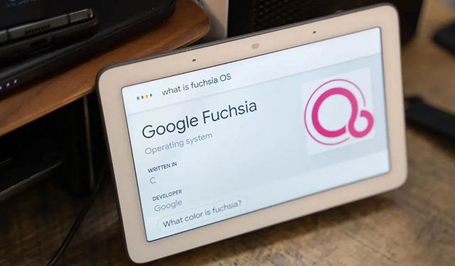 Google'ın yeni işletim sistemi Fuchsia OS ilk kez bir cihazda kullanıldı