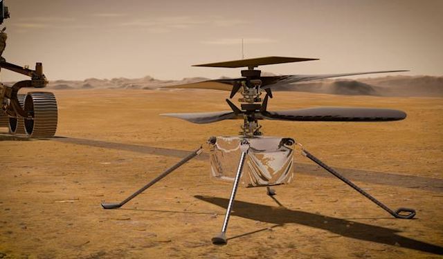 NASA'nın Mars helikopterlerinin altıncı uçuşunda sorun çıktı