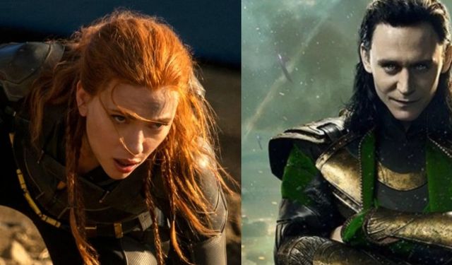 Black Widow ve Loki'den yeni sahneler paylaşıldı