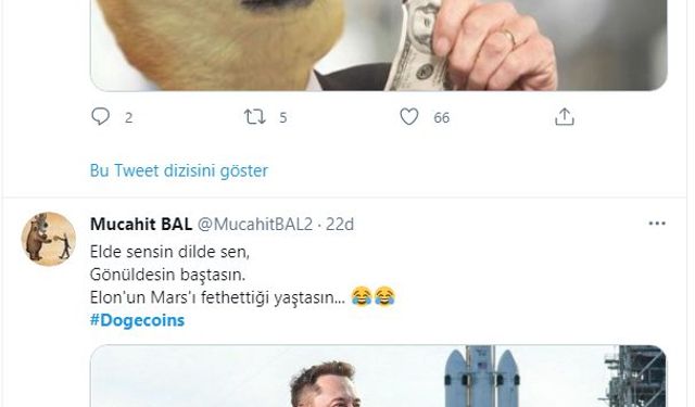 Dogecoin kendi rekorunu kırdı! Yatırımcılarını sevindirdi