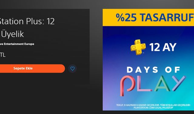 PS Plus abonelik fiyatlarında indirim başladı!