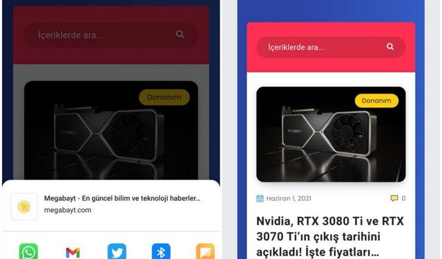 Android için Chrome'a 'Ekran görüntüsü' aracı geldi