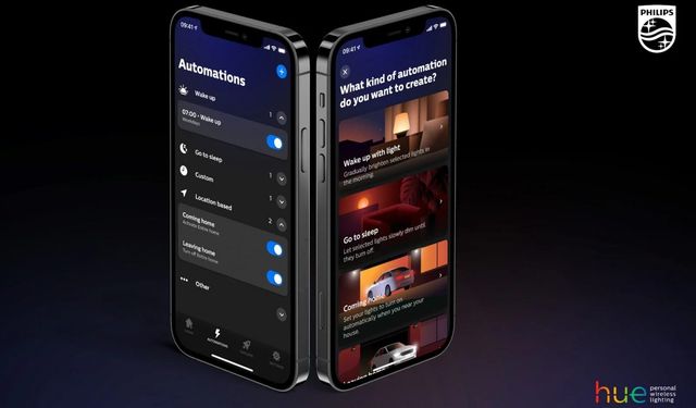 Philips'in yeni uygulaması ışıklarınızı otomatikleştiriyor