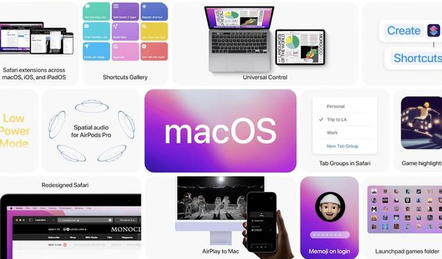 macOS 12 Monterey tanıtıldı! Bizi neler bekliyor?