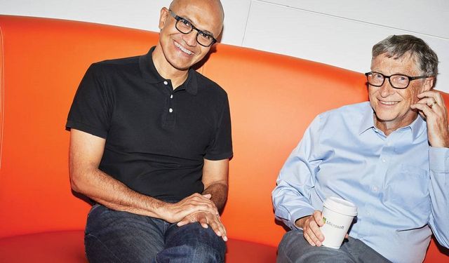 Microsoft CEO'su Satya Nadella şirketin başkanı oldu! Bill Gates'ten sonra bir ilk...