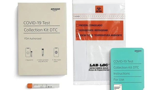 Amazon artık kendi COVID-19 test kitini satacak