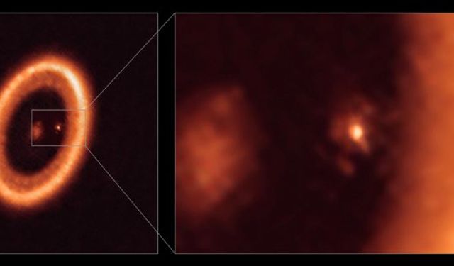Bir gezegenin uydusunun oluşumu ilk kez görüntülendi!