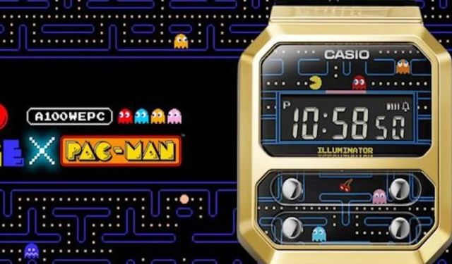 Casio, Pac-Man temalı yeni saati A100WEPC'yi tanıttı