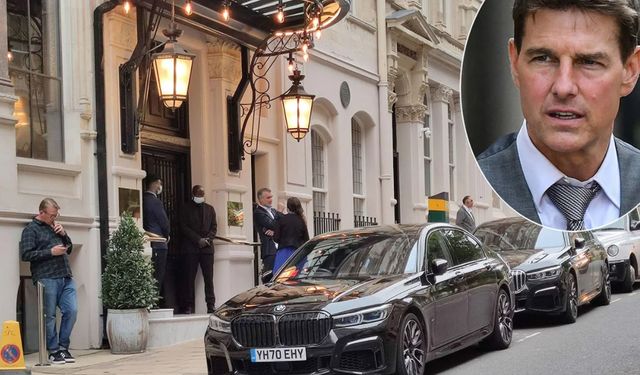 Tom Cruise'un BMW X7 model aracı Birmingham'da film çekimi sırasında çalındı