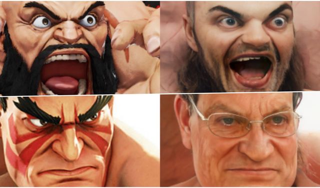 Eğer Street Fighter karakterleri gerçek insan olsaydı?