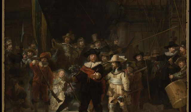 Tam 717 gigapiksel! Rembrandt'ın Gece Devriyesi tablosunu hiç bu kadar yakından görmüş müydünüz?