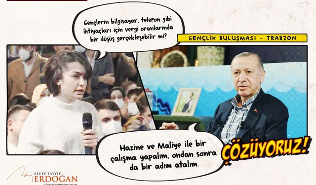 Cumhurbaşkanı açıkladı: Gençlerin teknolojik ürün alımını kolaylaştıran düzenleme geliyor