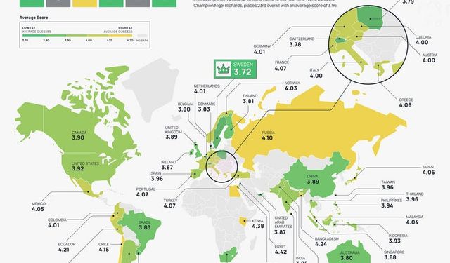 Popüler kelime oyunu Wordle'da en başarılı ülkeler açıklandı: Türkiye ne kadar iyi?