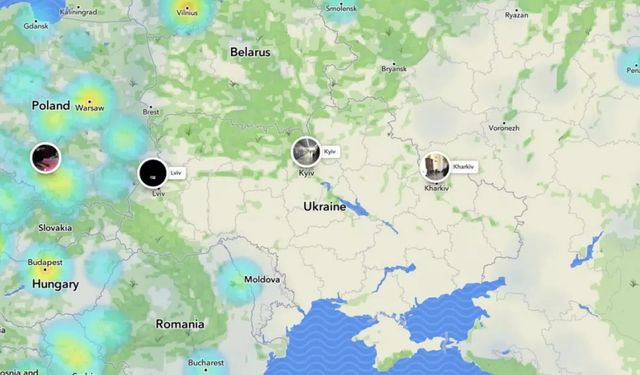 Snapchat, Ukrayna’da ısı haritası özelliğini devre dışı bıraktı!