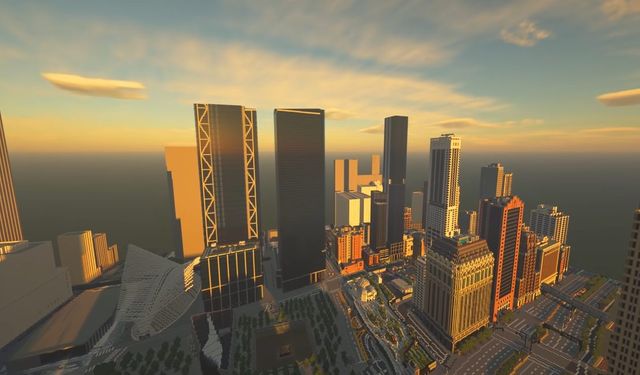 New York'u tam boyutlarında Minecraft'ta baştan yaratıyorlar!