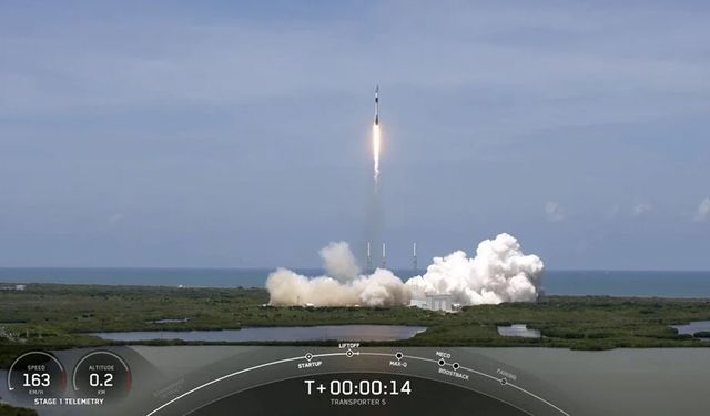 Türkiye'nin ilk ticari uydusu, SpaceX tarafından uzaya fırlatıldı - VİDEO