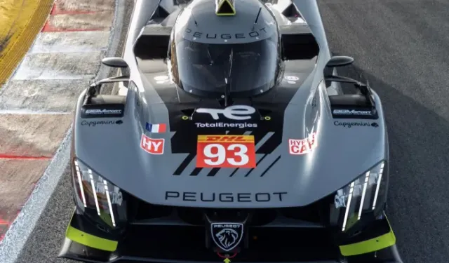 Peugeot'nun yeni Le Mans aracı 9X8'de arka kanat yok!