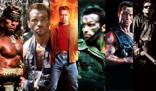 Terminatör Arnold Schwarzenegger'in en iyi 10 filmi!