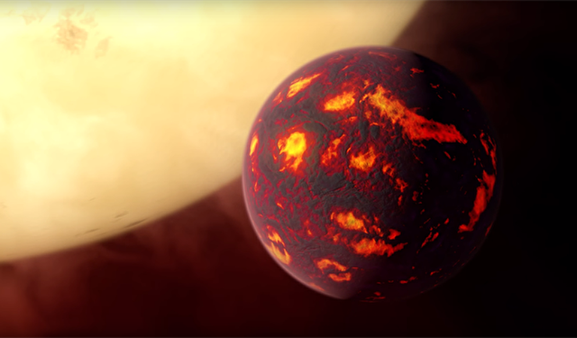 NASA, yüzeyi lavlarla kaplı olan '55 Cancri e' gezegenini, James Webb Uzay Teleskobu ile gözlemleyecek!