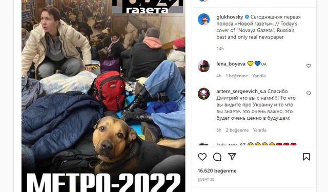 Metro 2033'ün Rus yazarı ülkesinde arananlar listesine alındı!