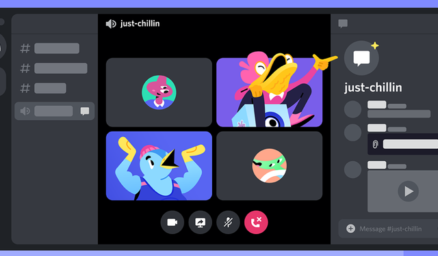 Discord sesli sohbet kanallarına metin sohbet özelliği eklendi!
