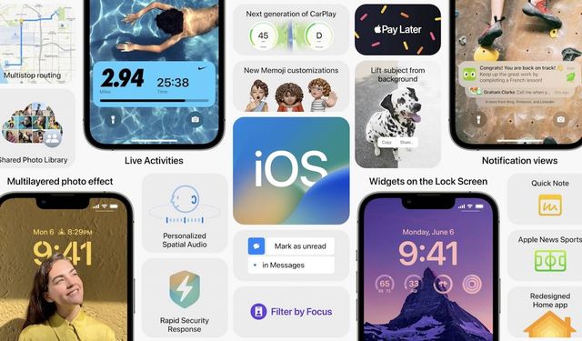 iOS 16 özellikleri neler? Hangi telefonlar iOS 16 alacak? Ne zaman çıkacak?