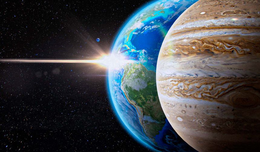 Jüpiter, 60 yıl aradan sonra Dünya'ya en yakın konumuna geliyor