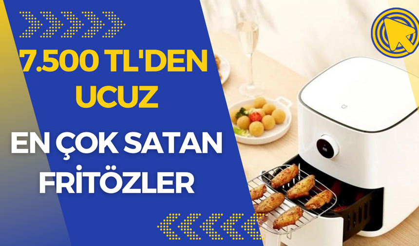 7500 TL altı en çok satan 5 fritöz! Çıtır ve az yağlı yemekler pişirin