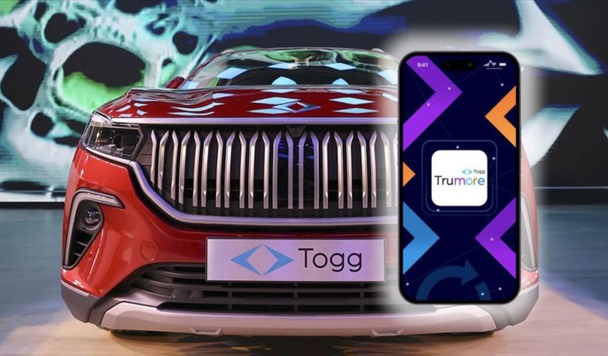Togg uygulaması Trumore'u indirenlere yerli otomobili test etme fırsatı!