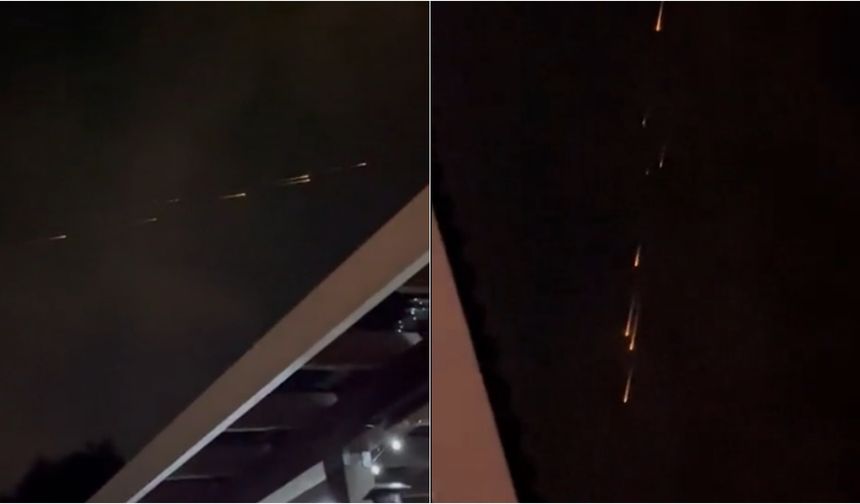 ABD'de gökyüzünden düşen ateş topları şaşkınlık yarattı: Peki bunlar da neyin nesi?
