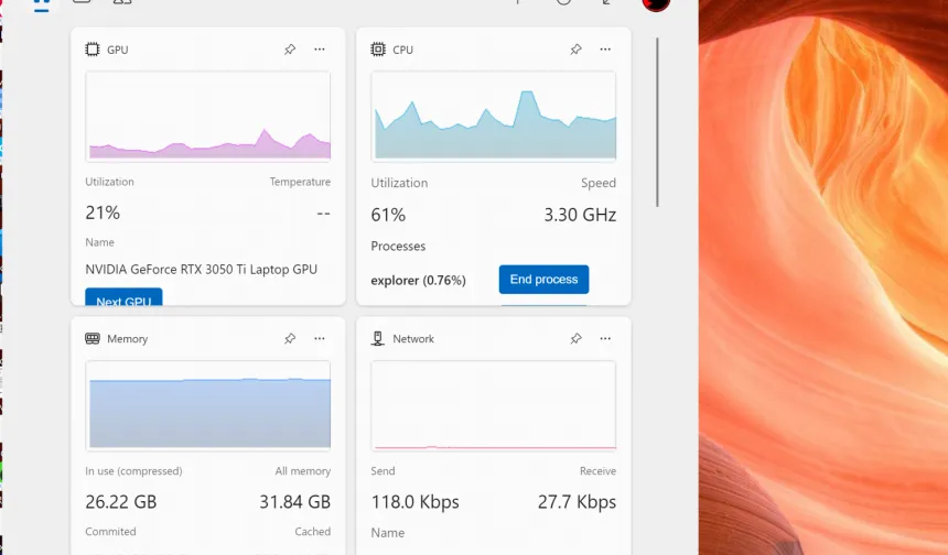 Microsoft, Windows 11'e yeni widget'lar ekledi!