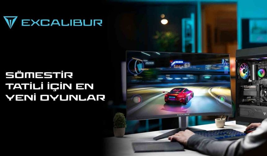 Excalibur, öğrenciler için sömestir tatilinde çıkacak oyunları sıralıyor