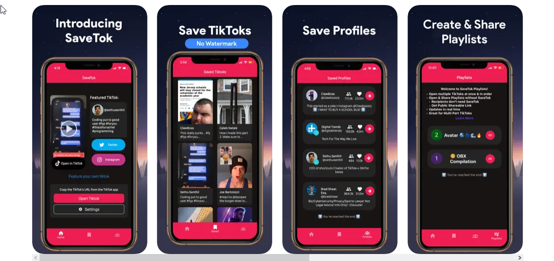 2022-07-06 17_46_40-SaveTok on the App Store - Opera