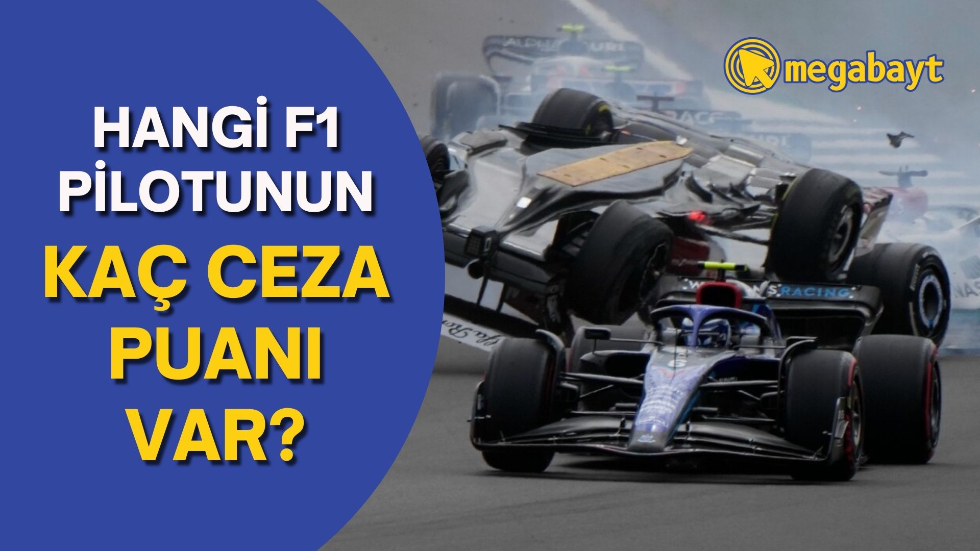 F1 pilotları da tıpkı bizim gibi ehliyet ceza puanı alıyor! Hangi sürücünün kaç ceza puanı var?