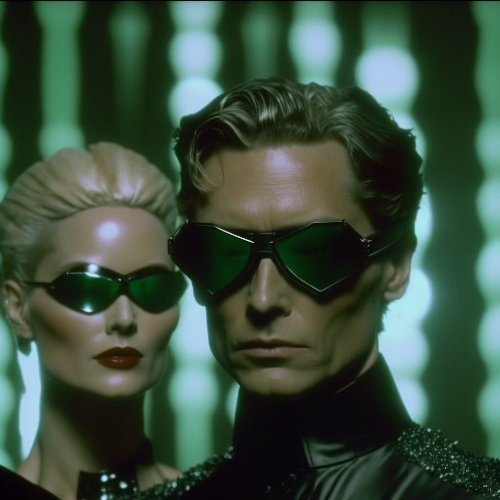 "El Topo" filminin yönetmeni Alejandro Jodorowsky tarafından çekilmiş, Morpheus rolünde Jeff Goldblum, Neo rolünde Viggo Mortensen, Ajan Smith rolünde Tommy Lee Jones ve Trinity rolünde Sharon Stone'un oynadığı "The Matrix"in 80'ler versiyonunu hayal edin. Gerçekten inanılmaz olurdu değil mi? 