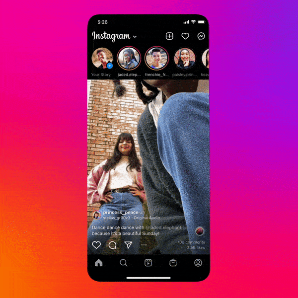 Instagram, yeni ekran formatıyla TikTok olma yolunda!